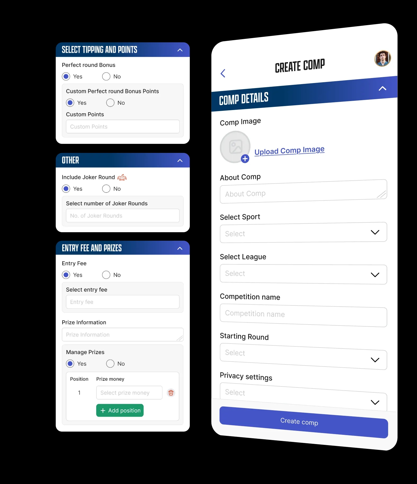 tipping ui