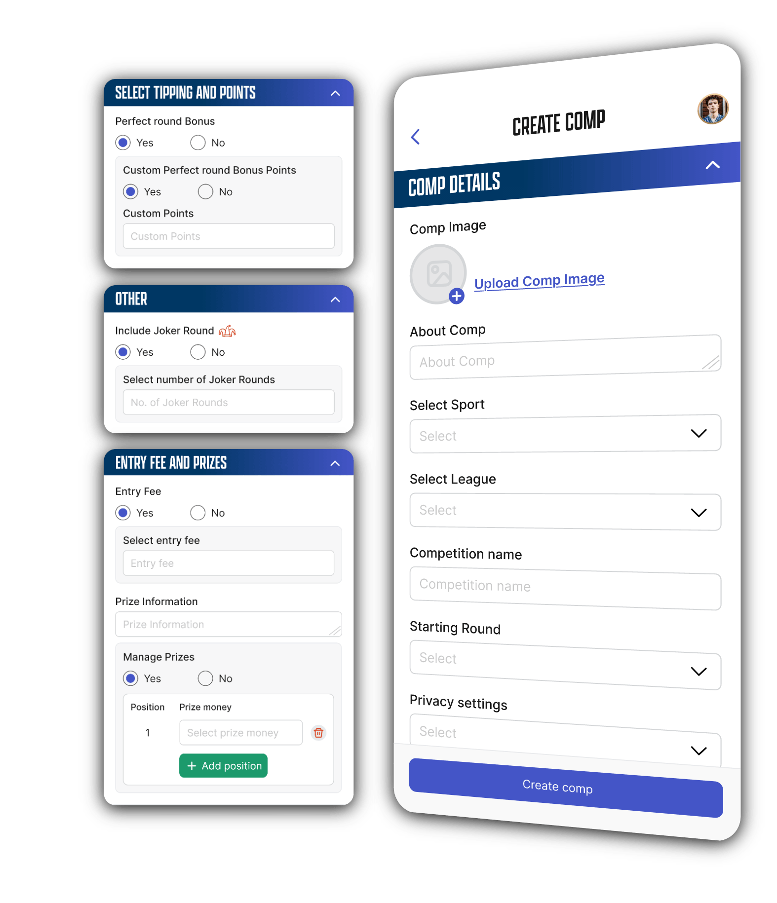 tipping ui
